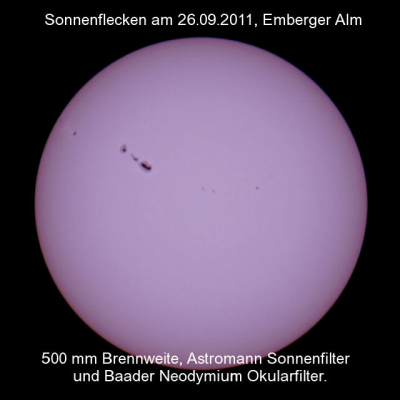SolarFlex4 Sonnenfilter 370-390 mm inkl. Alubox