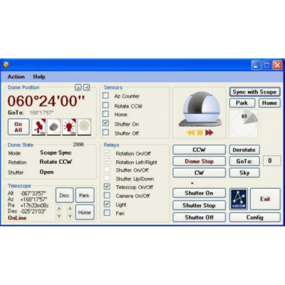 ScopeDome 4M Sternwarte, motorisiert