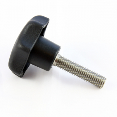 5St. VA Knebelschraube, Sterngriffs. M6x20mm