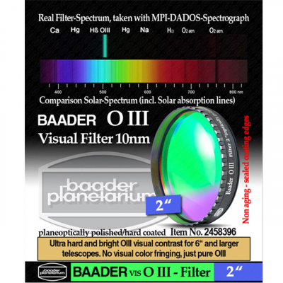 Baader 2 O III Filter 10 nm HWB