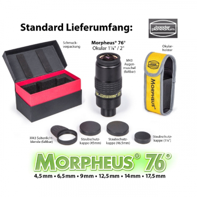 Morpheus� 76� Wide-Field Okular, f = 4.5 mm