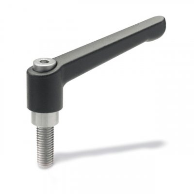3St. Verstellbare Klemmhebel M6 f�r Achilles