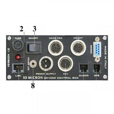 Remote-Schaltmodul f�r 10Micron GM-Montierungen