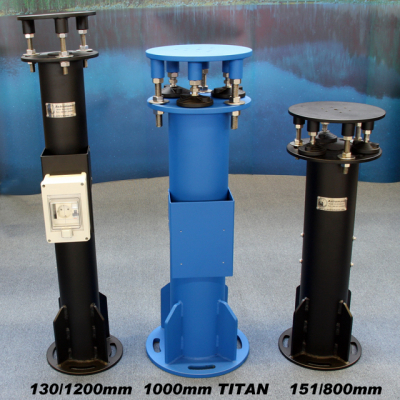Astromann Nivelliers�ule TITAN 178x800mm inkl Haltewinkel