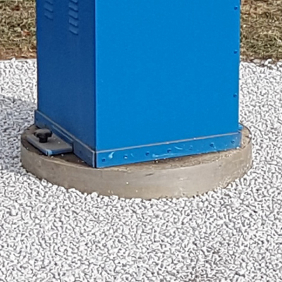 Betonzarge 50x20 cm f�r Stahl/Alus�ulen
