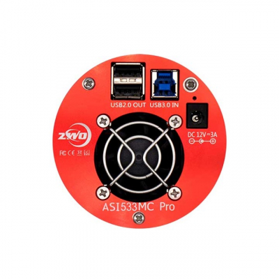 ZWO MONO Astrokamera ASI533MM Pro gek�hlt, Chip D= 16 mm