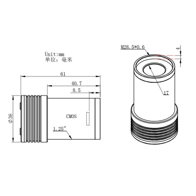 Kamera ASI 174 MM Mini Mono
