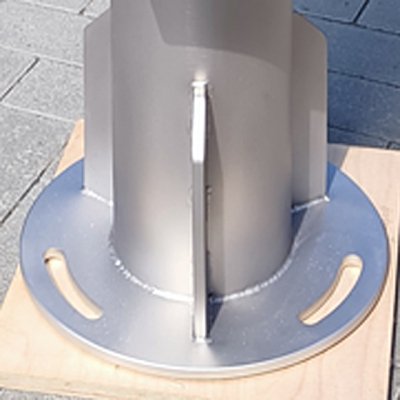 Variable Astromann Nivelliers�ule Apollo 159x800/1200mm aus Edelstahl