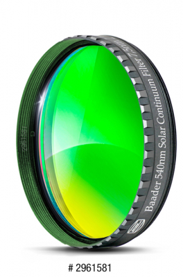 Baader 7,5 nm Solar Continuum 2 Filter (540nm)