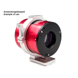Haltering f�r gek�hlte ASI Kameras mit D=78 mm