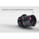 TS-Optics 2,5 0,8x Reducer und Flattener für Refraktoren bis 550 mm Brennweite