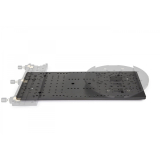 Massive 8″ Doppelmontage-Platte f�r bis zu 100kg Instrumentengewicht
