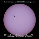Baader Astro Solar TM Photofolie ND=3,8 Zuschnitt 10x20cm