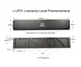 Prismenschiene Losmandy Level - Länge 540 mm - ebene Auflage