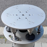 Variable Astromann Nivelliers�ule Apollo 159x800/1200mm aus Edelstahl