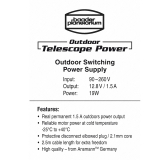 Baader Outdoor Telescope Power 1,5A